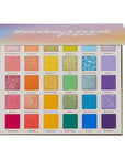 ColourPop Fade Into Hue Eyeshadow Palette - Multi-Color Eye Makeup Palette with Matte, Metallic & Glitter Finishes - High-Pigment Eye Makeup with a Long-Wearing Formula (0.8 oz)