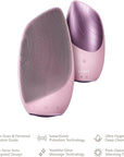 GESKE SmartAppGuided Sonic Thermo Facial Brush | 6 in 1 | Skin Cleansing | Cleansing Brush with Thermal Function | Electric Facial Massager