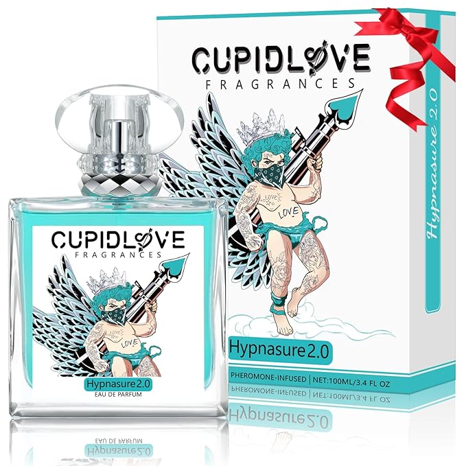 CUPIDLOVE Original Hypnosis 2.0 Pheromone Cologne for Men- 100ml Infused EDP Perfume for Men's Spray Fragrance -Long Lasting - Enhance Attraction Gift