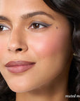 Julep Skip The Brush Cream to Powder Blush Stick - Muted Mauve - Blendable and Buildable Color - 2-in-1 Blush and Lip Makeup Stick