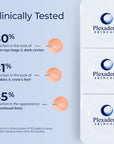 Plexaderm Rapid Reduction Eye Serum - Visibly Reduces Under-Eye Bags, Wrinkles, Dark Circles, Fine Lines & Crow's Feet Instantly, Anti Aging Wrinkle Remover for Face, 30 Single Use Pods