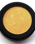 Shiny Gold Champagne Golden Glow Shimmering Shimmer Pressed Powder Single Vegan Eyeshadow; Talc, Paraben & Cruelty Free