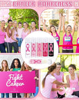150 Pack Breast Cancer Awareness Accessories Gifts Bulk Lip Balms Favors Pink Ribbon Lip Balms Favors Breast Cancer Awareness Month Support Party Items Decorations for Women Men Survivors