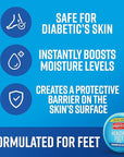 O'Keeffe's for Healthy Feet Foot Cream - 6.4 oz Jar (2 Pack) - Guaranteed Relief for Extremely Cracked, Dry Feet, Repairing Skincare, Instantly Boosts and Retains Moisture Levels