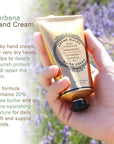 Panier des Sens - Hand Cream for Dry Cracked Hands - Verbena Hand Lotion with Shea Butter & Olive Oil - Vitamin E Skin Moisturizer with 97% Natural Ingredients - Made in France, 2.5 fl oz