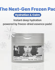 PODL Barley Hyaluronic Frozen40 Essence Toner Pads(70p) | Freeze-Dried Technology for Instant Cooling Hydration & Calming | Dual-Sided Toner Pads for Soft Exfoliating & Smooth Skin | Korean Skin Care