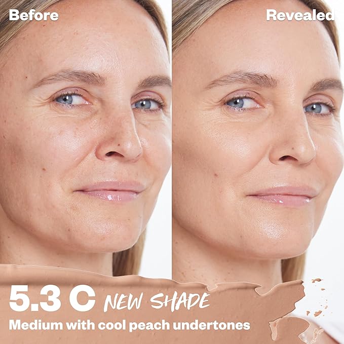 Kosas Revealer Concealer - Medium Coverage Makeup with 5.3 C)