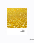 Hemway Eco Friendly Biodegradable Glitter 100g / 3.5oz Bio Cosmetic Safe Sparkle Vegan for Face, Eyeshadow, Body, Hair, Nail and Festival Makeup, Craft - Ultrafine (1/128" 0.008" 0.2mm) - Gold