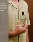 Cremo Cologne for Men - Vintage Suede Mens Cologne Spray- A Combination of White Moss, Rich Amber, and Smooth Suede, Fragrances For Men, 3.4 Fl Oz