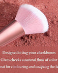 LAURA GELLER NEW YORK Baked Blush-n-Brighten Marbleized Blush + Angled Brush (02 Pink Buttercream, 47mm)