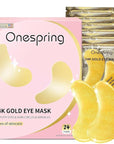 Under Eye Patches (24 Pairs), 24K Gold Under Eye Masks for Dark Circles, Puffy Eyes, Undereye Bags, Wrinkles - Rejuvenating & Revitalizing Eye Skincare Treatment - Bridesmaid Gifts for Women