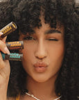 Poppy & Pout Midnight Mint Jumbo Lip Balm | All Natural Lip Balms & Moisturizers | Hydrates with Beeswax, Vitamin E, Organic Coconut Oil | Cruelty-Free | Lip Balm in Recyclable Cardboard Tube