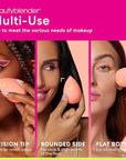 beautyblender® Papaya Blender, Makeup Sponge, Orange, Vegan, Cruelty Free, Drop Shape, 1 in pack