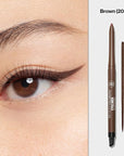 Revlon ColorStay Pencil Waterproof Eyeliner, Smudge-Proof, Eye Makeup with Built-In Sharpener, Packaging May Vary, 203 Brown, 0.01 oz
