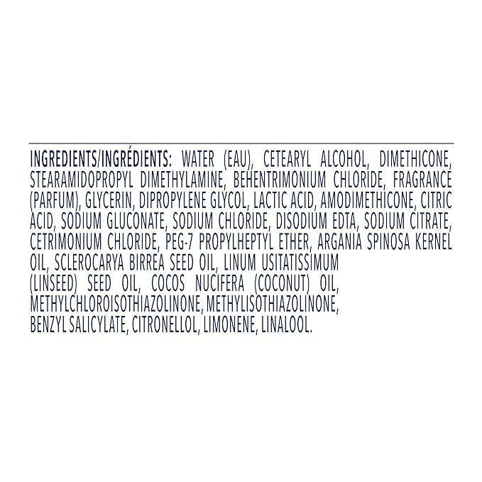 Dove Conditioner Argan Oil & Damage Repair 1 for Damaged Hair 92% Natural Origin, Paraben Free Conditioner 12 oz (Pack of 3)