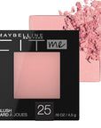 Maybelline Fit Me Blush, Lightweight, Smooth, Blendable, Long-lasting All-Day Face Enhancing Makeup Color, Pink, 1 Count