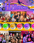 Temporary Hair Color Chalk For Kids, Hair Wax Color For 4 5 6 7 8 9 Year Old Girl Gifts, Birthday,Party, Cosplay DIY, Children's Day, Halloween, Christmas (6, Red Pink Gold Blue Green Purple)
