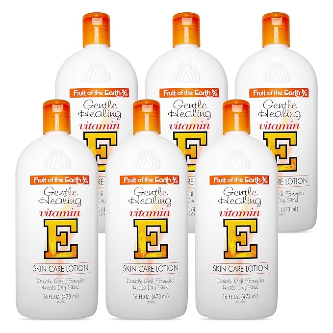 Fruit of the Earth | Vitamin E lotion 16 oz (6pack) | with Natural antioxidants