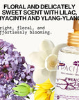 Pacifica French Lilac Spray Perfume – Clean Vegan Floral Fragrance for Women, Fresh-Cut Lilac & Powdery Magnolia Notes, Long-Lasting Romantic Spring Scent, 1 oz