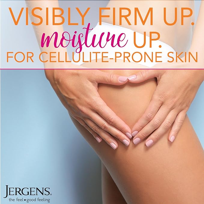 Jergens Skin Firming Lotion for Dry to Extra Dry Skin, Body Lotion with Collagen and Elastin Moisturizer, Tightening Cream for Body, Smoothes and Tones, Dermatologist Tested, 16.8 Oz (Pack of 3)