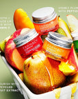 Farmacy Peptide Lip Smoothie - Hydrating Lip Balm with Vitamin C to Visibly Plump & Smooth Lines - Nourishing Treatment with a High-Gloss Finish - Pear Kiwi (10g)