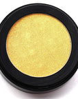 Shiny Gold Champagne Golden Glow Shimmering Shimmer Pressed Powder Single Vegan Eyeshadow; Talc, Paraben & Cruelty Free