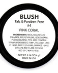Pink Coral Light Pale Pink Bubble Gum Pink Cruelty Free 4 G