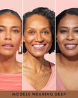 LAURA GELLER NEW YORK Baked Balance-N-Glow Illuminating Foundation - Deep - Buildable Sheer to Light Coverage - Satin Finish
