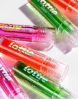 Roller Glaze in Feeling Grape, color changing nourishing lip oil which adapts to the natural pH in your lips