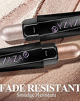 Shimmer Eyeshadow Stick Makeup 6PCS Set, Pink Metallic Matte Cream Eye Shadow Eyeliner Brightener Pencil Crayon - DESERT WILD