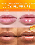 Farmacy Peptide Lip Smoothie - Hydrating Lip Balm with Vitamin C to Visibly Plump & Smooth Lines - Nourishing Treatment with a High-Gloss Finish - Mango (10g)