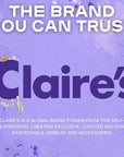 Claire's Accessories Snow Leopard Cosmetic Makeup