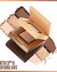 Maybelline New York Shadow Blocks Shadow Blocks Eyeshadow Palette, Stacked Eye Shadow Trio, North 3rd & Bedford Ave, 0.08 oz