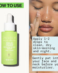 Pacifica Kale Yeah! Redness Rehab Serum – Niacinamide & Super Greens Face Serum to Calm Redness, Minimize Pores & Oil, Soothing Anti-Redness for Oily/Combination Skin Vegan Dermatologist Tested