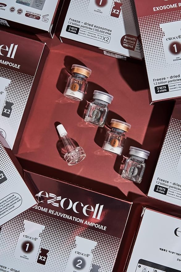 EXOCELL Exosome Rejuvenation Ampoule | Skin Regeneration, rejuvenation, hydration, anti-aging, healing, collagen-production, elasticity, repair, acnescar-reduction