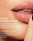 MAKE Beauty Lip Reset Overnight Lip Mask. Nourishing, Hydrating Lip Treatment for Dry, Flaky Lips. Plumps, Softens, and Smooths. Celestial Caramel Flavor