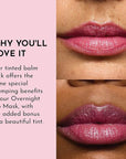 Lawless Forget the Filler Lip Plumping Line Smoothing Tinted Balm - Candy Girl - Premium Tinted Lip Balm with Natural Ingredients to Plump and Smooth Lips for a Firmer, Fuller Look - 0.09 oz