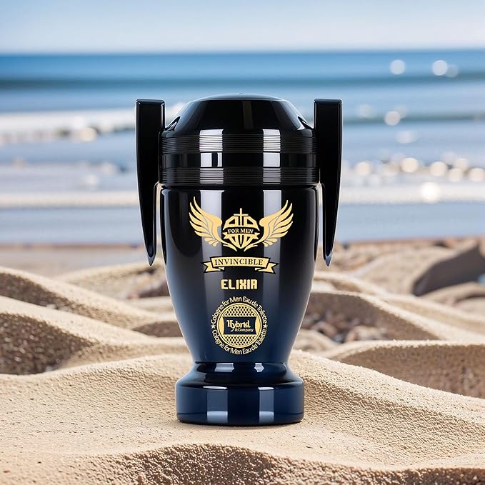 Hybrid & Company Invincible Elixir For Men Pour Homme Eau de Toilette Vaporisateur Natural Spray 3.4 Fl Oz