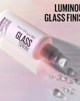Maybelline New York Facestudio GlassSkin Makeup Finishing Hydrating Dewy Glossy Finish All Day Wear Use After Makeup Application or On Its Own, Glass Skin Spray, 3.4 Fl Oz