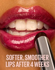 Maybelline Lifter Glaze Oil Balm with Hyaluronic Acid and Hydrating Oil Blend, Lip Balm with 24HRs of Smooth, Moisturizing Shine, Cherry Swirl (Sheer Cherry Red)