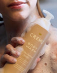 Cremo White Jasmine Amber Skin Moisturizing Body Wash for Women, Notes of White Jasmine, Red Currant, and Sweet Amber, 16 Fl Oz