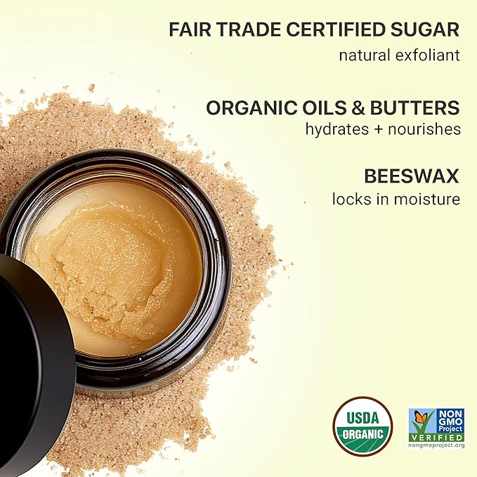 Organic Lip Scrub Mint - USA