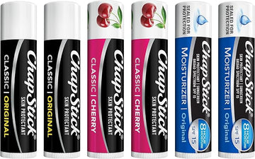 Chapstick Classic Lip Care, 6Count, Includes