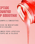 Farmacy Peptide Lip Smoothie - Hydrating Lip Balm with Vitamin C to Visibly Plump & Smooth Lines - Nourishing Treatment with a High-Gloss Finish - Apple (10g)