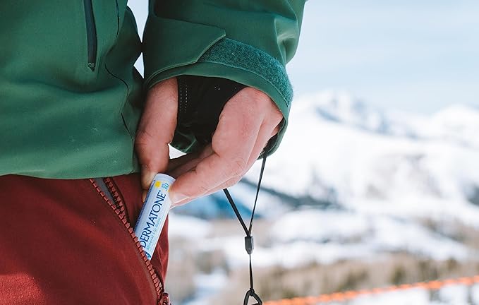 Dermatone Mineral Lip Balm | Moisturizing, Reef Safe, Oxybenzone Free | SPF 30 Sun Protection | Zinc Oxide Lip Sunscreen | Jojoba Seed Oil & Vitamin E | 0.15 oz (2-Pack)