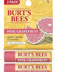 Pink Grapefruit Moisturizing Lip Balm Twin