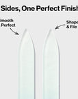 Revlon Glass Nail File, Manicure Tool for Shaping Natural Fingernails, Self-Cleaning with Bacteria Shield Technology, 1 Count