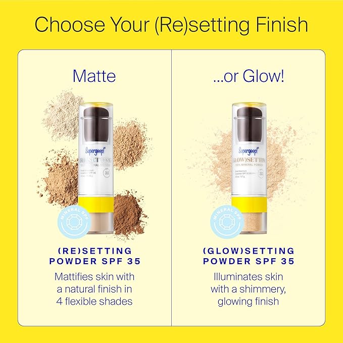 Supergoop! (Re)setting 100% Mineral Powder, Deep - 0.15 0.15 oz