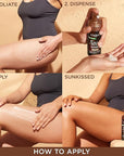 L'Oreal Paris Sublime Bronze Self Tanning Water Mousse, Mousse, Natural, Medium Deep, 5 fl. Oz