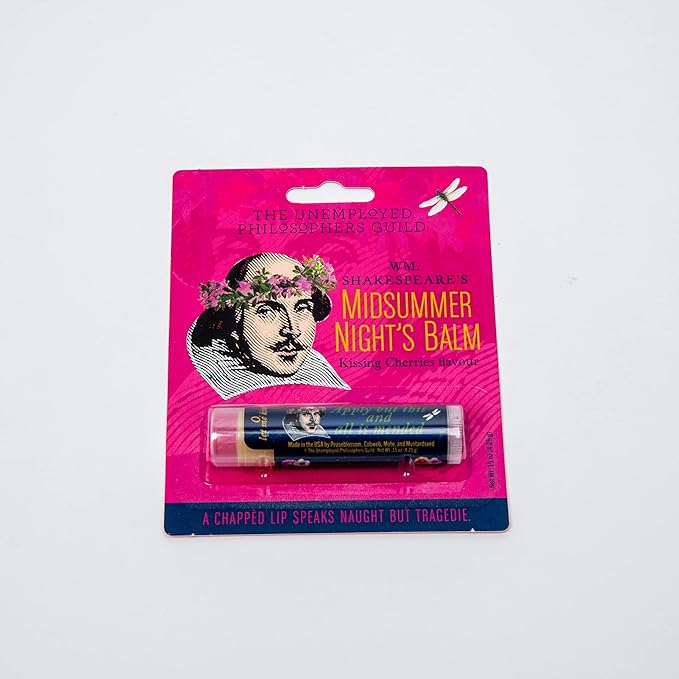 Shakespeare's Midsummer Night's Lip Balm Tube, Ingredients